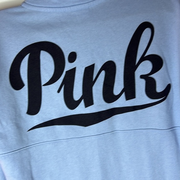 Pink Blue Pullover Sweatshirt Victoria secret pink - Picture 6 of 6
